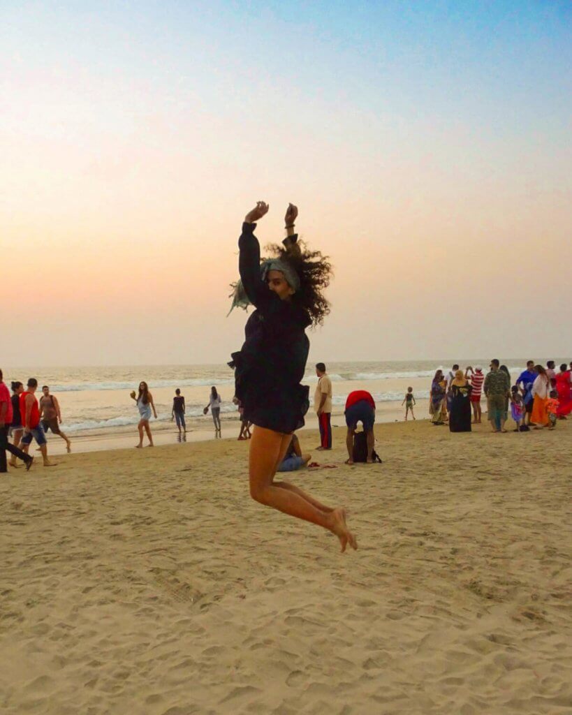 Being in Arambol beach is a great way to welcome the new year!
