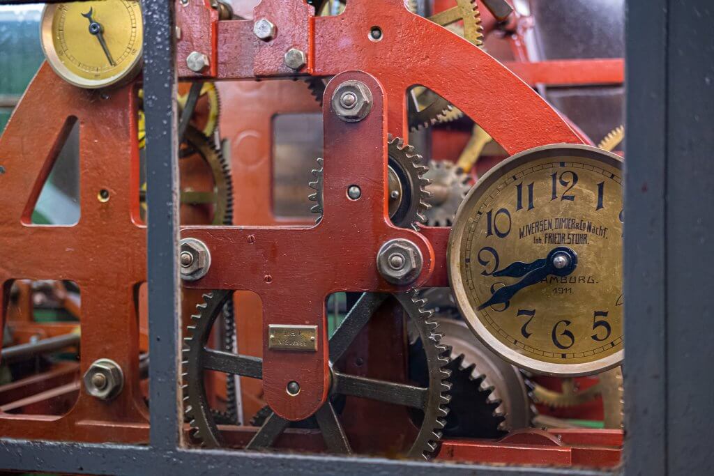 Saint Michael's clock Mechanism