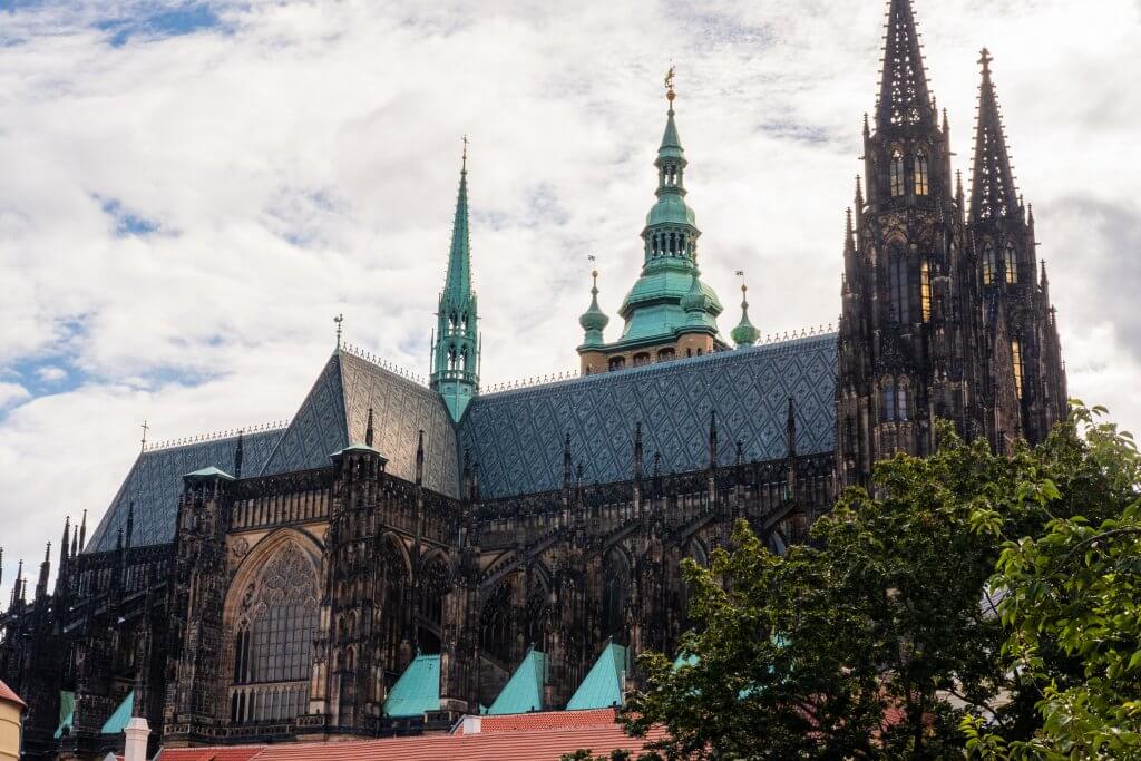St. Vitus Cathedral during our business trip to Prague